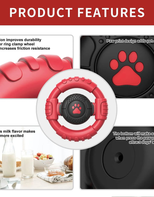 Load image into Gallery viewer, Extreme Tough Dog Chew Toys for Aggressive Chewers, Extra Durable Dog Squeaky Toys for Medium Breed, Indestructible Nylon Dog Toys for Large Dogs, Keep Dogs Busy
