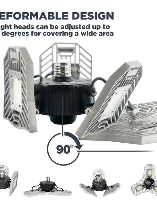 Load image into Gallery viewer, Three Led Garage Light-Led Adjustable Light-T Led Light
