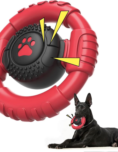 Load image into Gallery viewer, Extreme Tough Dog Chew Toys for Aggressive Chewers, Extra Durable Dog Squeaky Toys for Medium Breed, Indestructible Nylon Dog Toys for Large Dogs, Keep Dogs Busy
