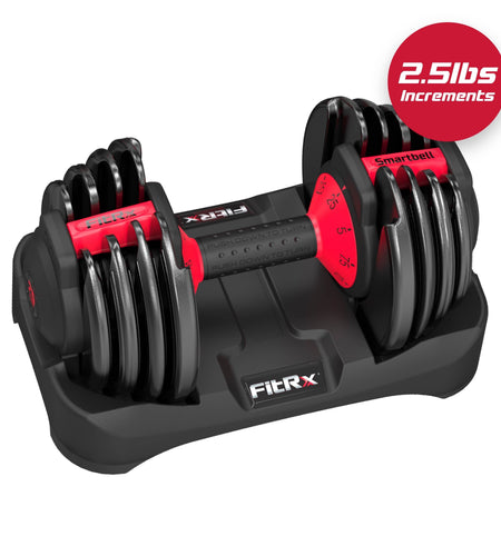 Adjustable Dumbbells, 25Lb Smartbell Dumbbell Set with 9-In-1 Quick-Select Weights, 2.5Lb Increments for Home Gym