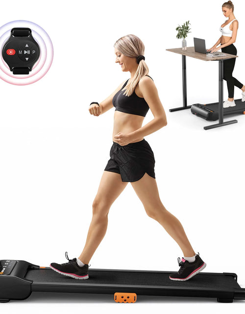 Load image into Gallery viewer, Walking Pad under Desk Treadmill with Watch Remote LED Touch Screen for Home/Office
