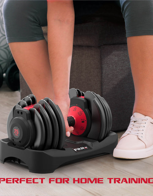 Load image into Gallery viewer, Adjustable Dumbbells, 25Lb Smartbell Dumbbell Set with 9-In-1 Quick-Select Weights, 2.5Lb Increments for Home Gym

