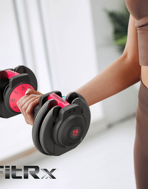 Load image into Gallery viewer, Adjustable Dumbbells, 25Lb Smartbell Dumbbell Set with 9-In-1 Quick-Select Weights, 2.5Lb Increments for Home Gym
